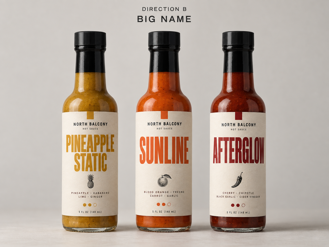 North Balcony sauce range